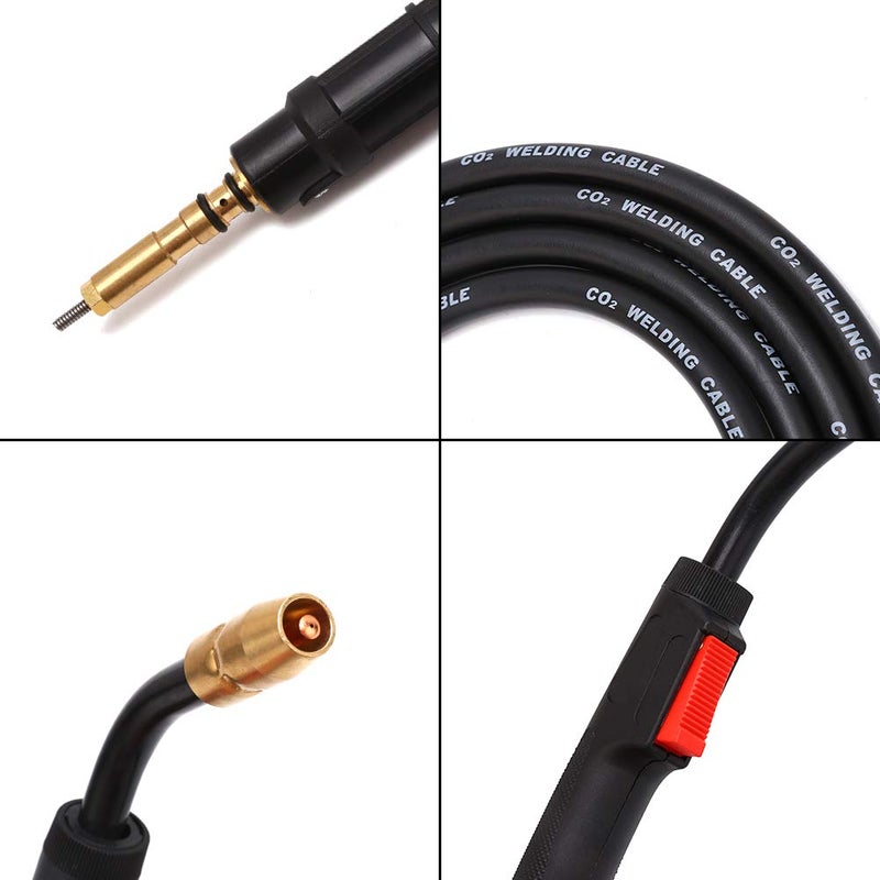 IHAYNER 15FT H100S2-10 (245924) 195957 MIG Welding Gun Torch Stinger Replacement for Hobart H-10 H10 Hobart Handler 130XL, 135, 140, 175, 187 and AutoArc XLT142 & XLT182 MIG Gun and Cable - Image 2